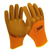 القفازات البنية PU المعززة